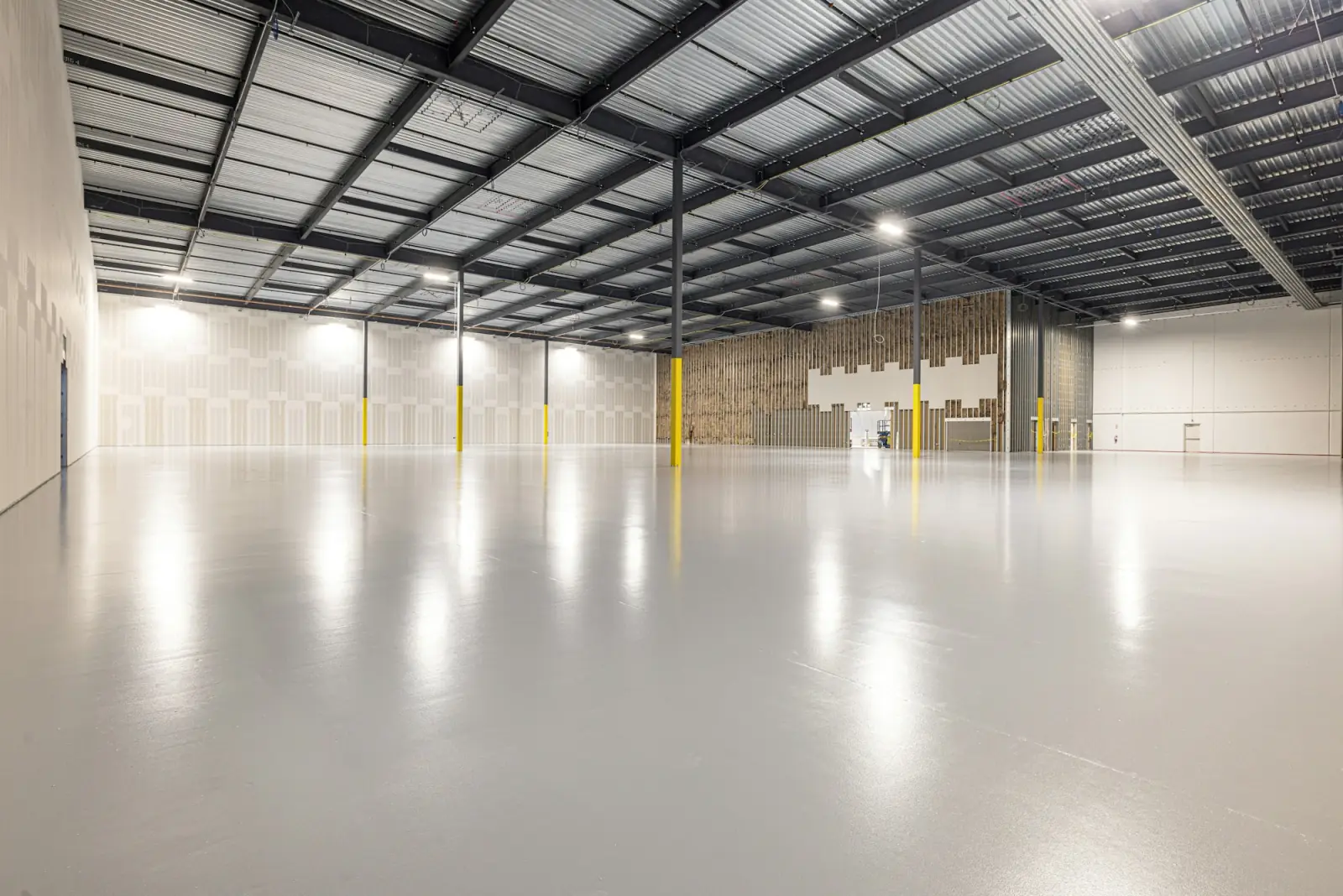 A coated garage floor (stock photo, not a client job).
